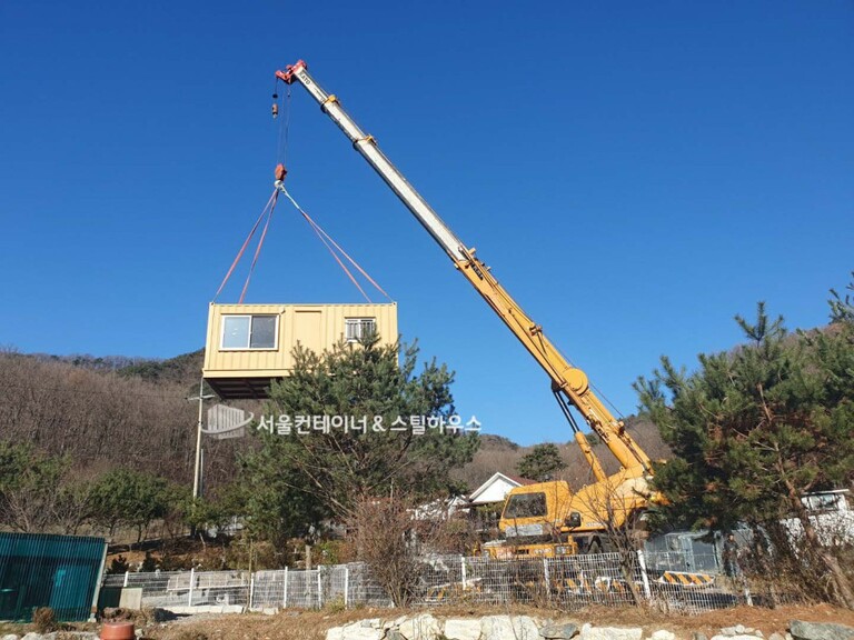충주 황토방컨테이너, 구들장컨테이너 주문제작 서울컨테이너입니다.