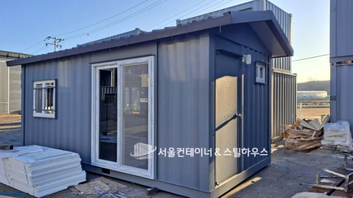 이천 컨테이너, 주거용컨테이너와 창고컨테이너 2동 출고 했어요~