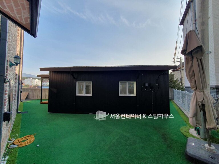 경기도 광주 컨테이너하우스 출고 및 현장 마감