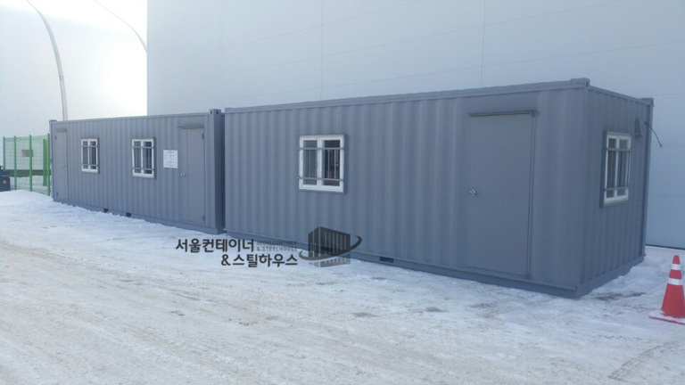   3m*7m, 3m*9m  A급 컨테이너 임대, 평창 올림픽 유치 준비현장으로 출고 현장설치