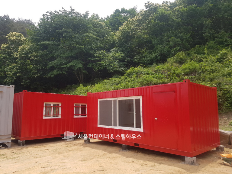  강릉 폴리텍대학 캠퍼스 내 컨테이너 2동 납품