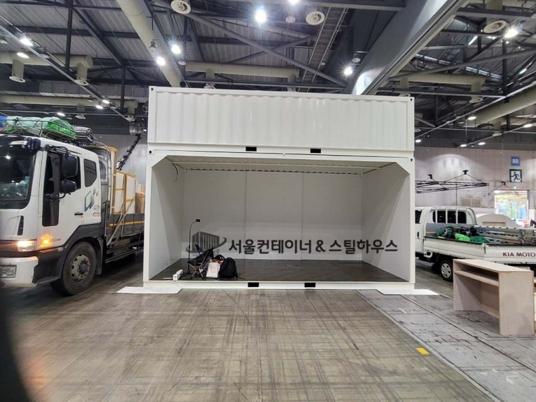 일산 킨텍스 행사장 컨테이너 주문 제작