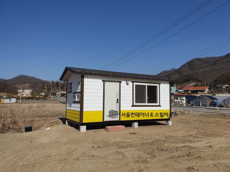 충주 앙성으로 농막 이동식주택 출고되었어요~