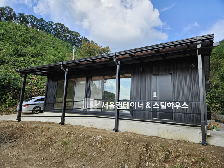여주 판넬주택 시공, 컨테이너주택,  허가용 주택 제작 서울컨테이너입니다.