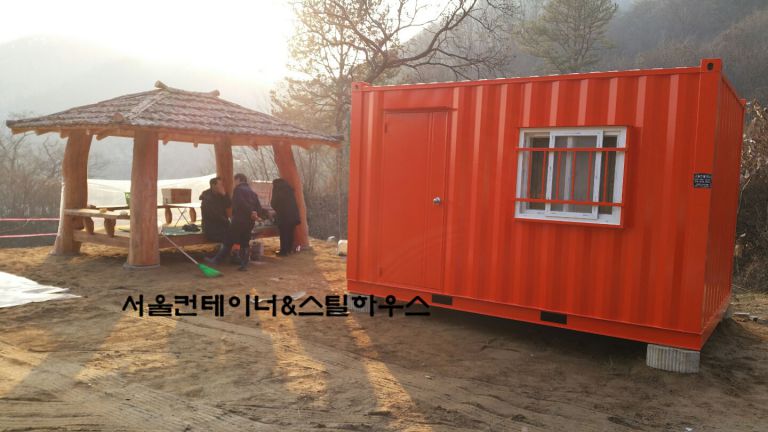   원주, 원두막과 3m4m 컨테이너 출고완료