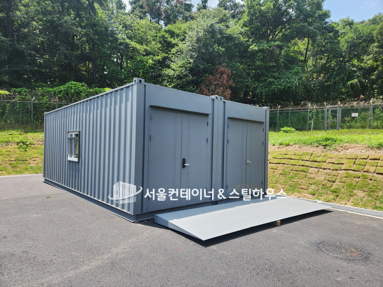관공서 주문제작  컨테이너 납품, 연동 컨테이너