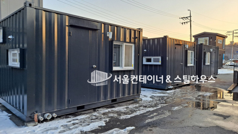 이천시 장호원 숙소컨테이너 제작, 소형컨테이너 주문제작