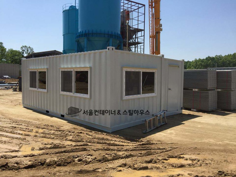  충주, 5m*7m 연동형 컨테이너 출고