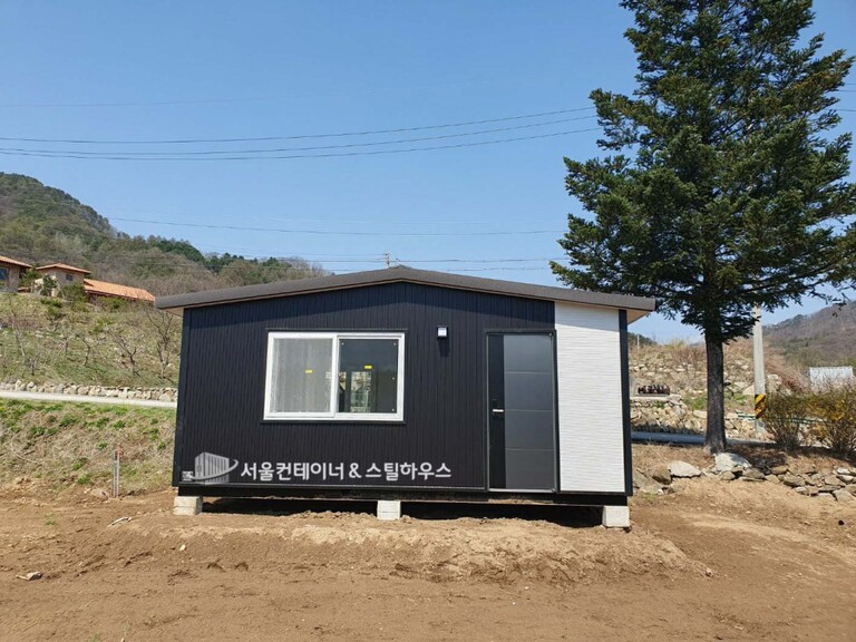 원주 이동식주택, 반루바 내부마감 이동식주택 시공 서울컨테이너