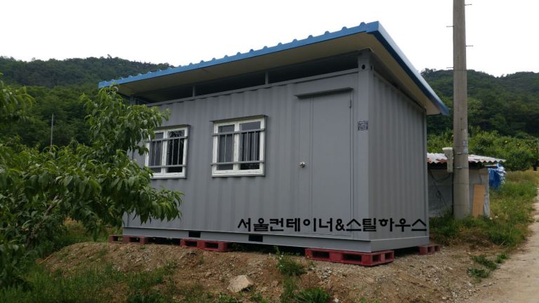  음성, 3m5m 기본형컨테이너+골지붕판넬