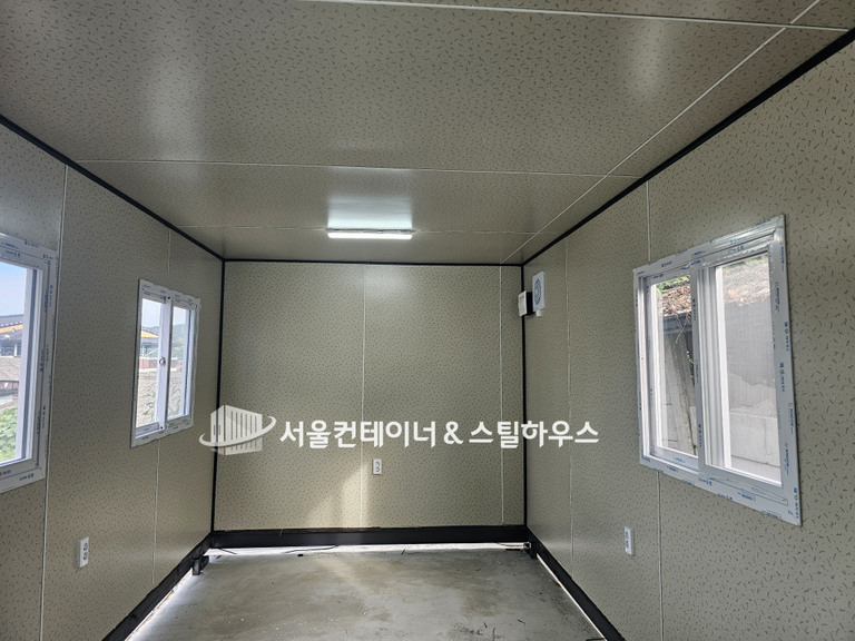 기본형 컨테이너 현장 출장제작 여주 이천 양평 서울컨테이너