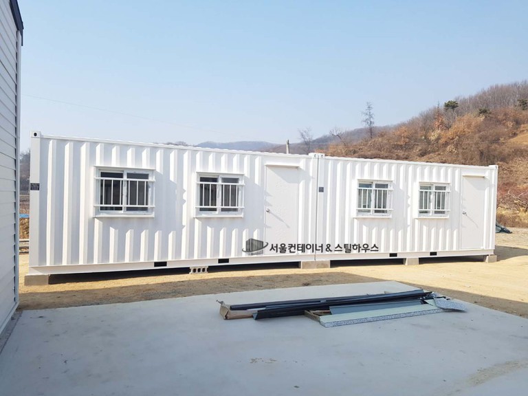  충북 음성 감곡 출고, 직원숙소 및 휴게실 컨테이너 제작