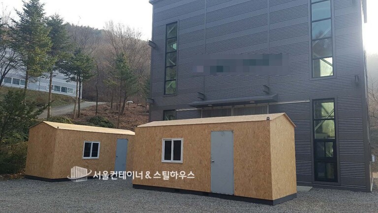 경기도 포천시 이동색주택, 특수한 목적에 맞게 주문제작된 이동식주택 납품 완료했습니다.