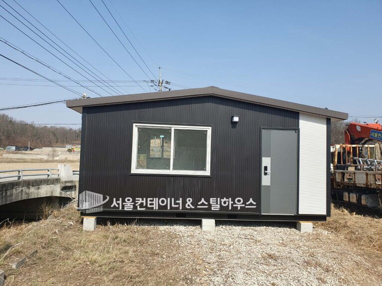 경기도 여주시 이동식주택, 세컨하우스, 농막스틸하우스 출고