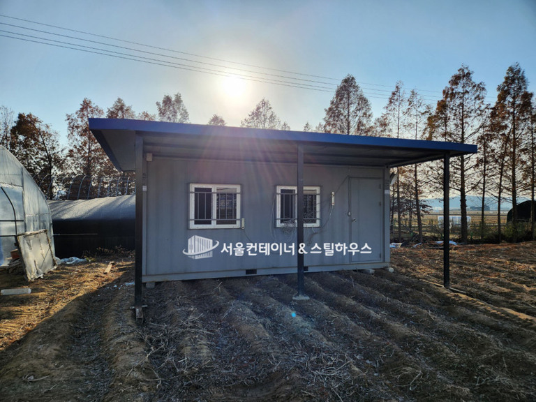 컨테이너 이동 및 현장 설치 작업완료, 서울컨테이너