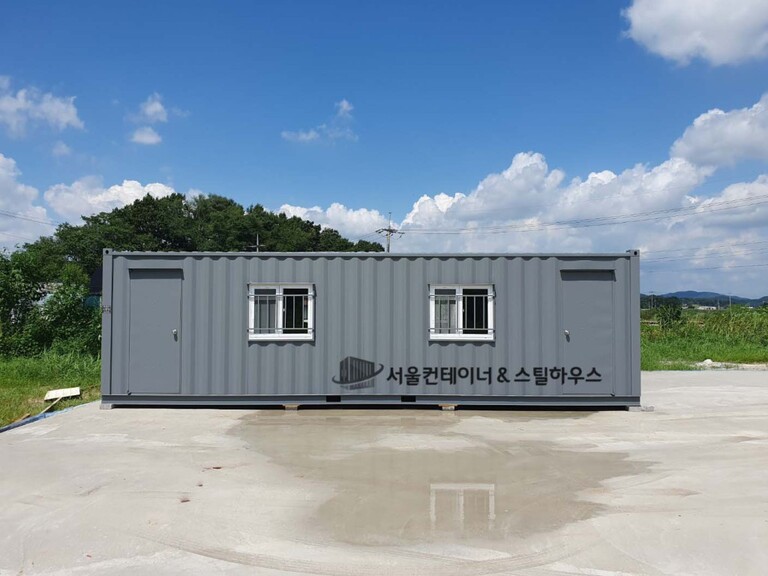이천시 장호원읍 연동컨테이너 출고, 현장 조인작업 완료