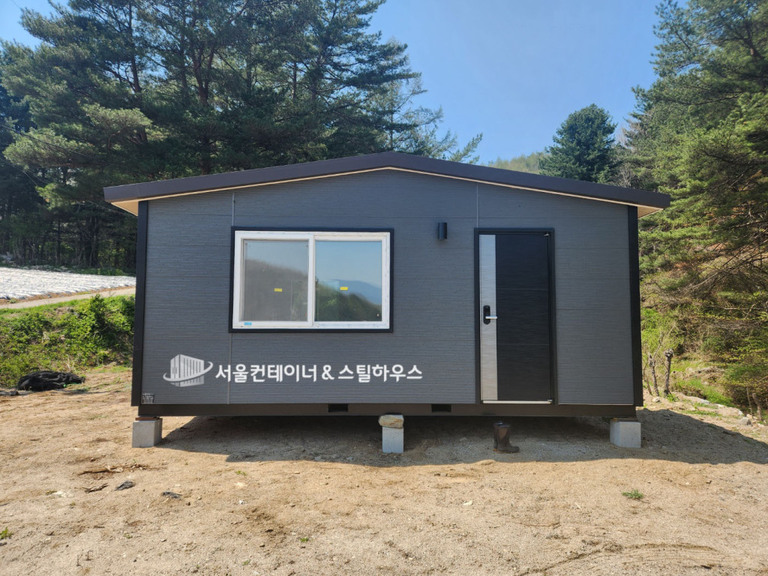 평창농막, 깔끔한 농막이동식주택 출고