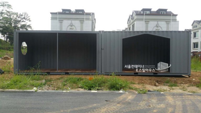  용인 , 3m*6m빈깡통컨테이너 2동 출고