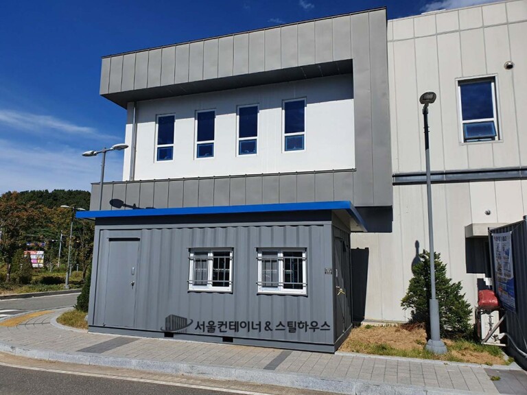 한국철도공사 횡성역 창고 컨테이너 납품