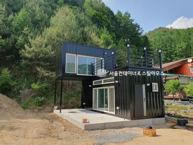 원주 컨테이너 주택 주문제작, 허가용 컨테이너주택 시공 서울컨테이너에 문의주세요~