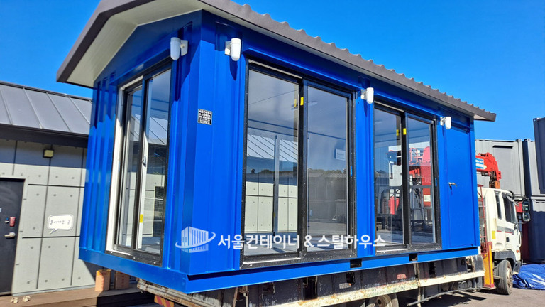 여주컨테이너하우스, 화원으로 사용될 햇살잘드는 컨테이너 제작